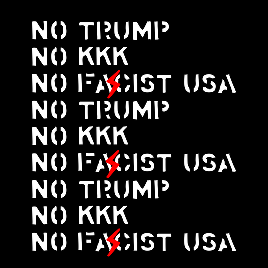 No Trump No KKK No Fascist USA T-Shirt