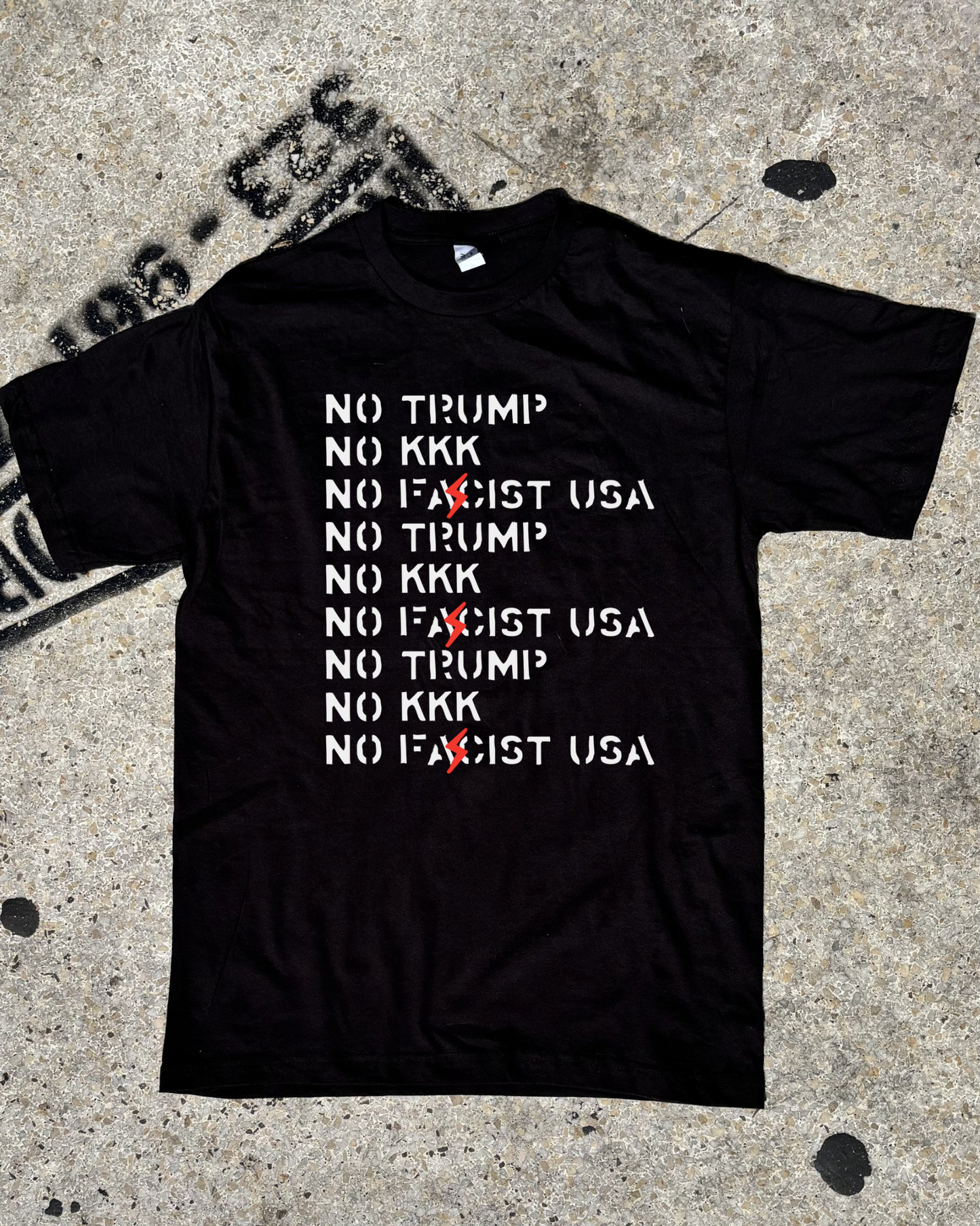 No Trump No KKK No Fascist USA T-Shirt